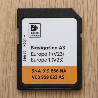 Scheda SD Volkswagen Europa 2026 V23 - GPS Auto