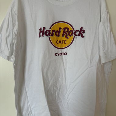 T-shirt Hard Rock Cafe Kyoto blanc - T. XL
