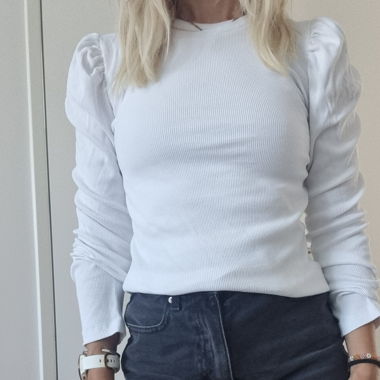 Shirt mit Puffärmel