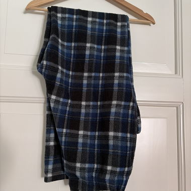 Check Fleece Pants