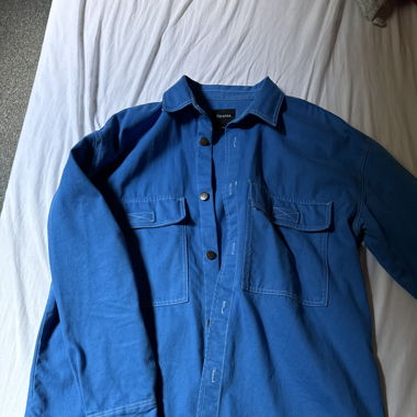 Blaue Jeansjacke