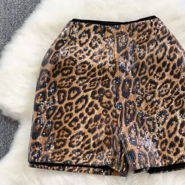 Leopard Shorts S/M 