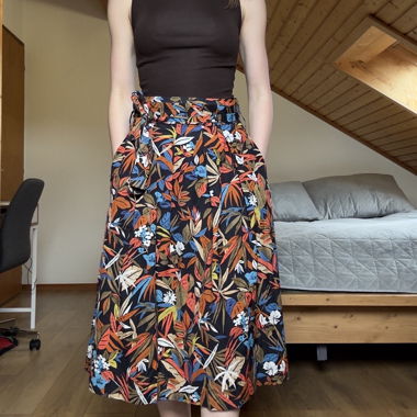CAROLL Floral Skirt Size 36