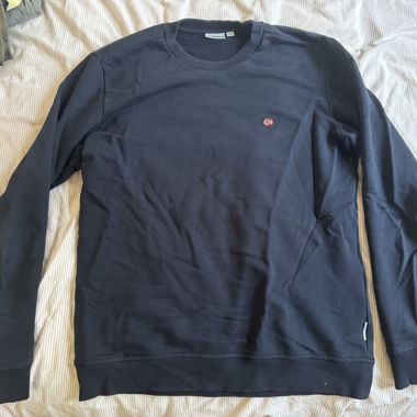 Napapijri Marineblauer Sweatshirt
