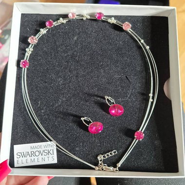 Parure de bijoux Swarovski Elements
