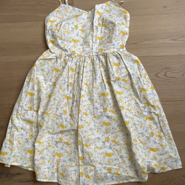 Yellow Floral Dress