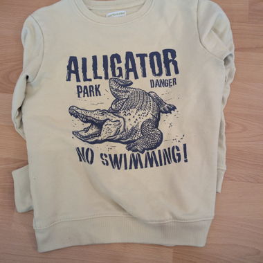 Kinder-Sweatshirt Alligator