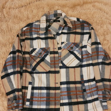 Zara Jacke kariert