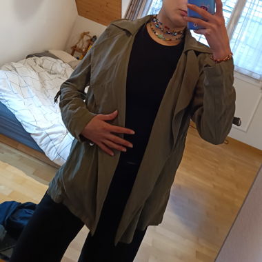 Herbstjacke Oliv