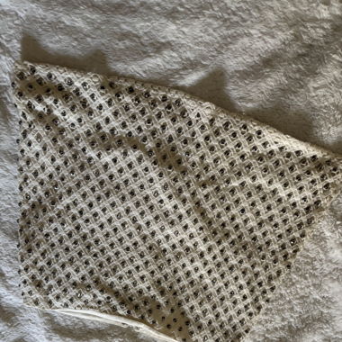 Mini jupe strass