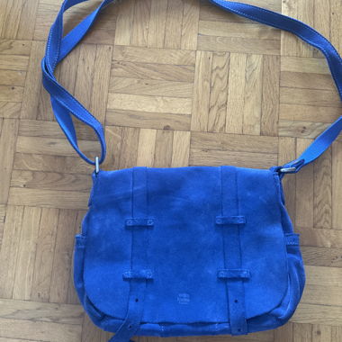 Sac bandouliere bleu