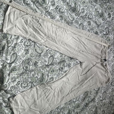 Leinenhose beige