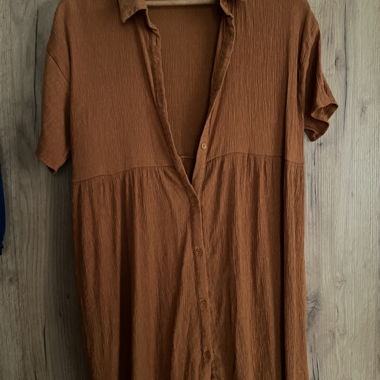 Robe MISSGUIDED marron