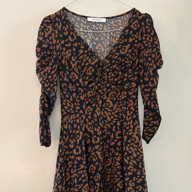 Robe courte imprimée