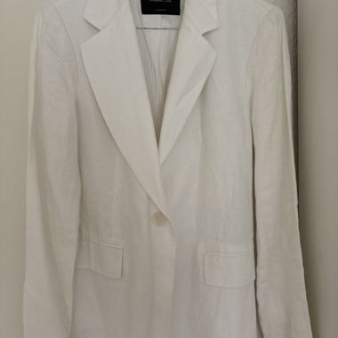 White Blazer by Massimo Dutti