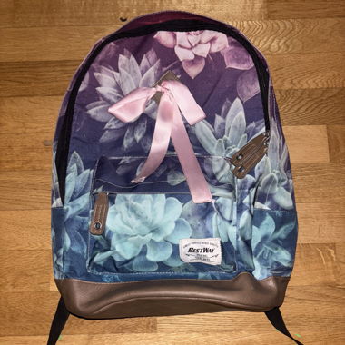 BestWay sage/rose rucksack