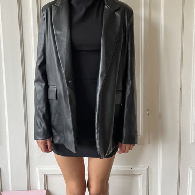 Kunstlederjacke