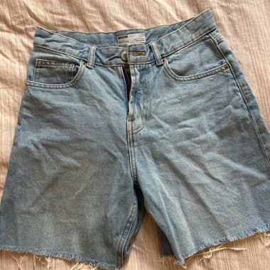 Short in denim Bershka
