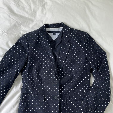 tommy hilfiger dark blue blazer 