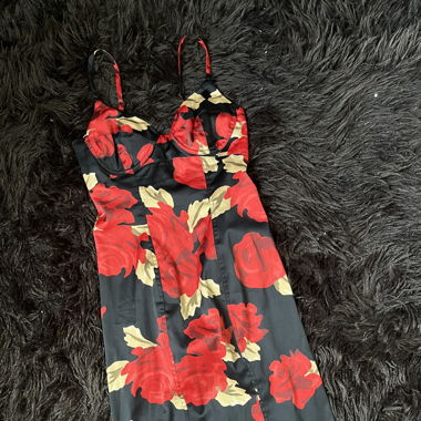 Floral tight dress 