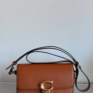 COACH Crossbody Bag - Tan / Brass