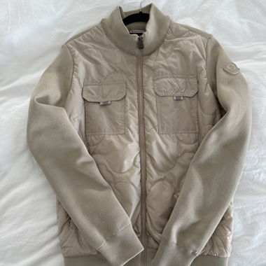 Giacca Moncler beige
