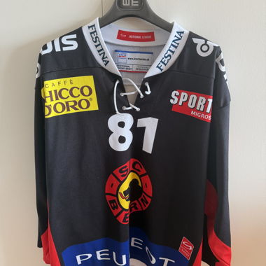 Maillot de hockey SC Bern nº81, saison 2016-2017