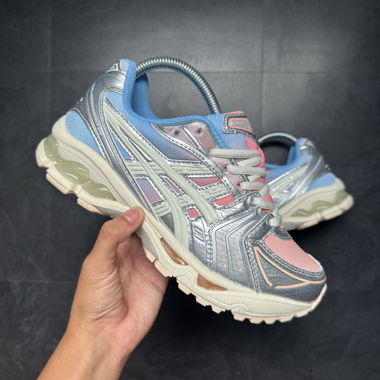Asics Kayano rose bleu