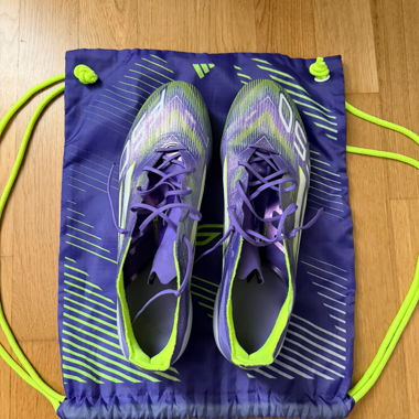 Scarpe da calcio Adidas F50 Elite FG Radiant Blaze con sacca
