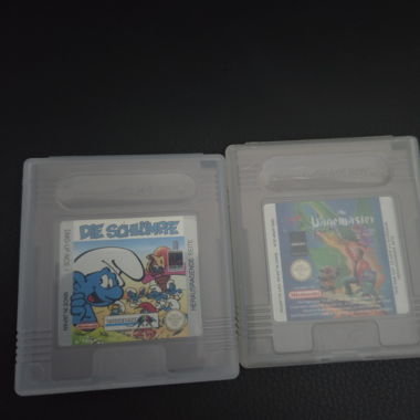 Deux jeux Game Boy