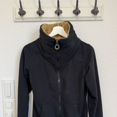 FLI PAPIGU Sweatjacke, Grösse S, schwarz