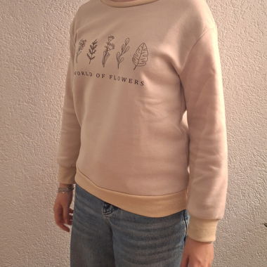 Beige Sweatshirt