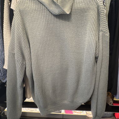Maglione turchese