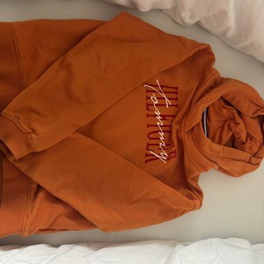 Tommy Hilfiger hoodie arancione taglia 152