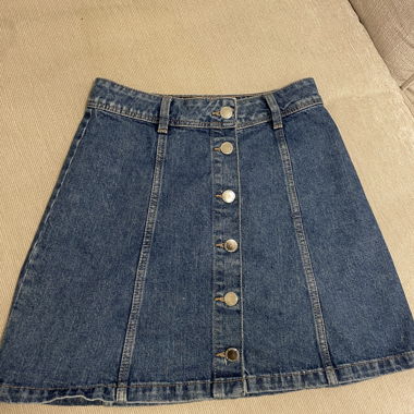 minigonna di jeans