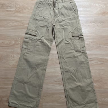 Pantaloni cargo beige