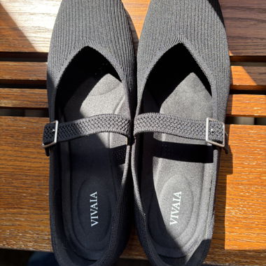 Vivaia Margot Black Mary Jane Shoes