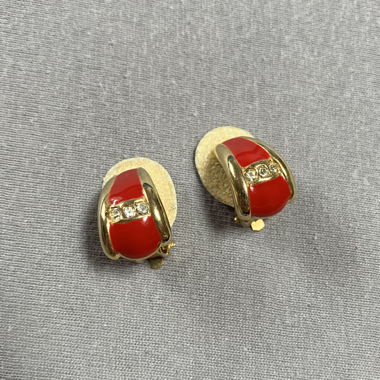 Orecchini a clip color oro