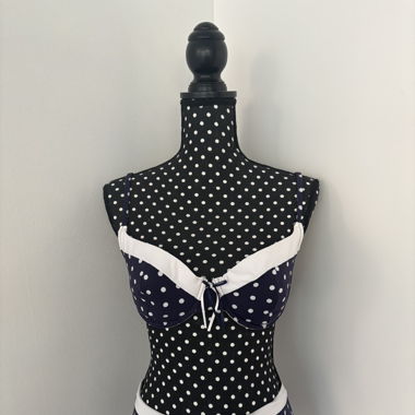 Bikini à pois style rétro - Taille 85C & 38/40