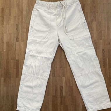 Pantaloni casual bianchi