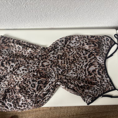 Leopard mini dress