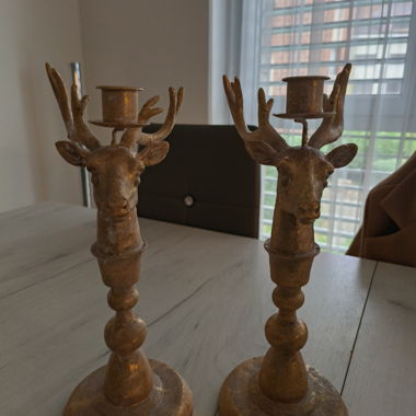 Kerzenständer Rentier 