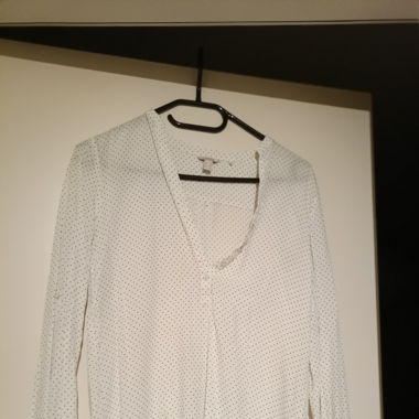 Bluse getupft 