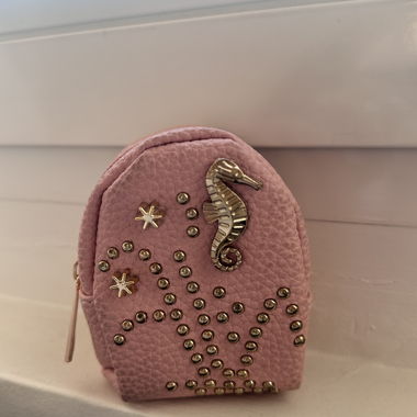 Pink pouch