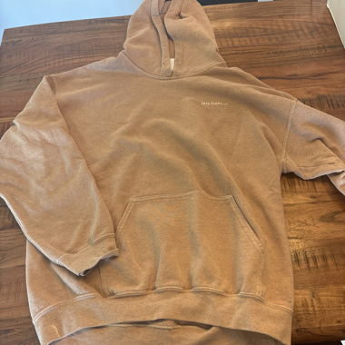 Hoodie beige