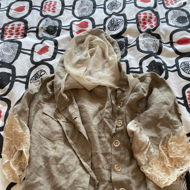 Linen and Silk Jacket