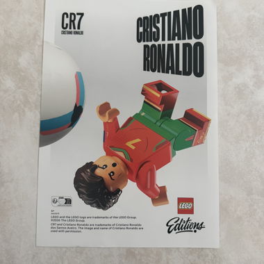 LEGO-Poster CR7 Cristiano Ronaldo