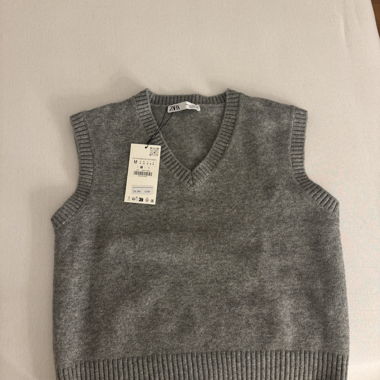 ZARA Casual Vest Wanita gray