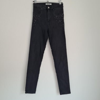 Tally Weijl Skinny Jeans Black Swarovski 