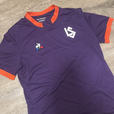 Le Coq Sportif Violet LS Sports Shirt (Lausanne-Sport)